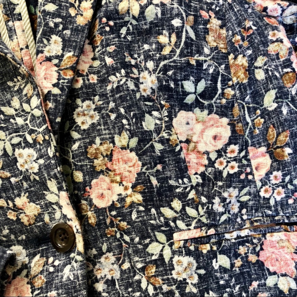 Anthro Daughter Of The Liberation Blazer Size 12 - Picture 3 of 4